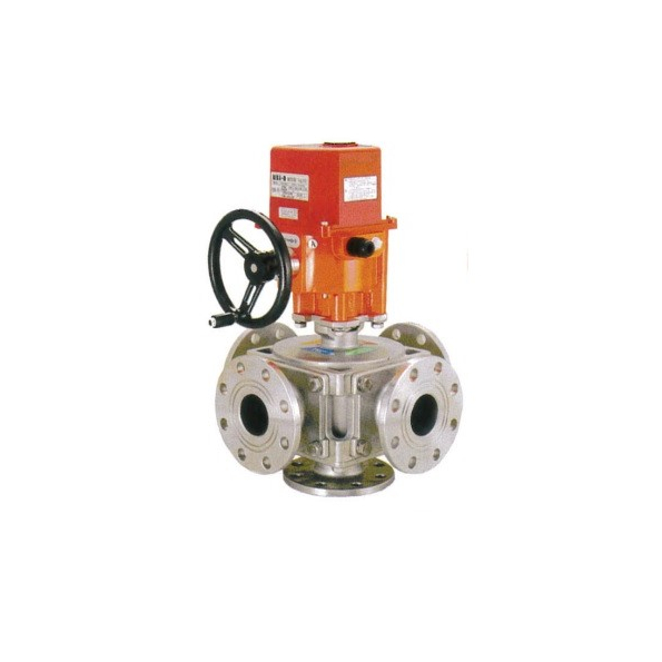 5-way motorized valve