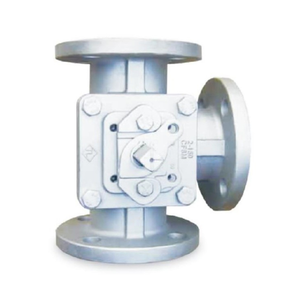 3-WAY flange ball valve