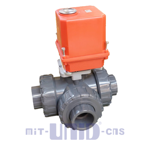 3-way pvc ball valve