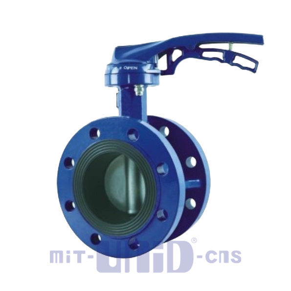 FCD lever flange butterfly valve