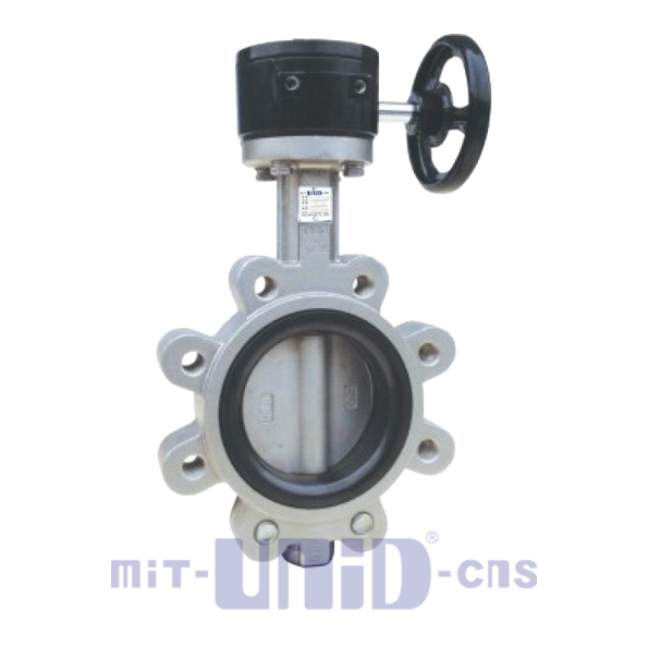 SS gear lug butterfly valve SS gear lug butterfly valve